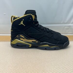 Jordan Kids Sneakers Black and Gold